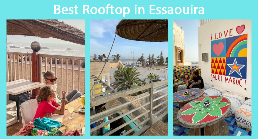 Rooftop in Essaouira Morocco